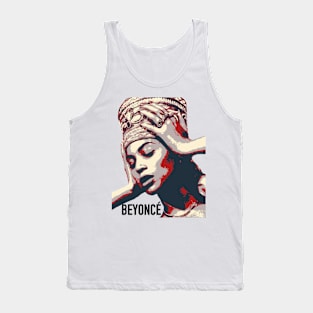 Beyonc Pop Art Fan Tank Top